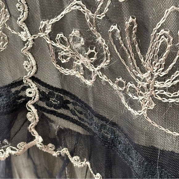 Nataya #2101 “Victorian Lux Lace” Titanic Tea Dress Size 1X Black & Taupe NWOT! - Picture 12 of 16